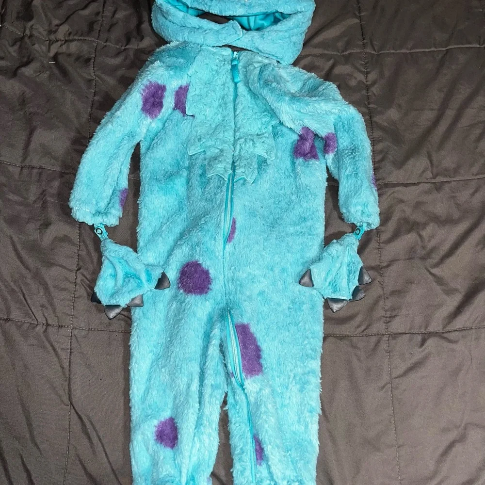 Disney Monsters Inc Sully Toddler Costume 12-18M‎ Spirit Halloween